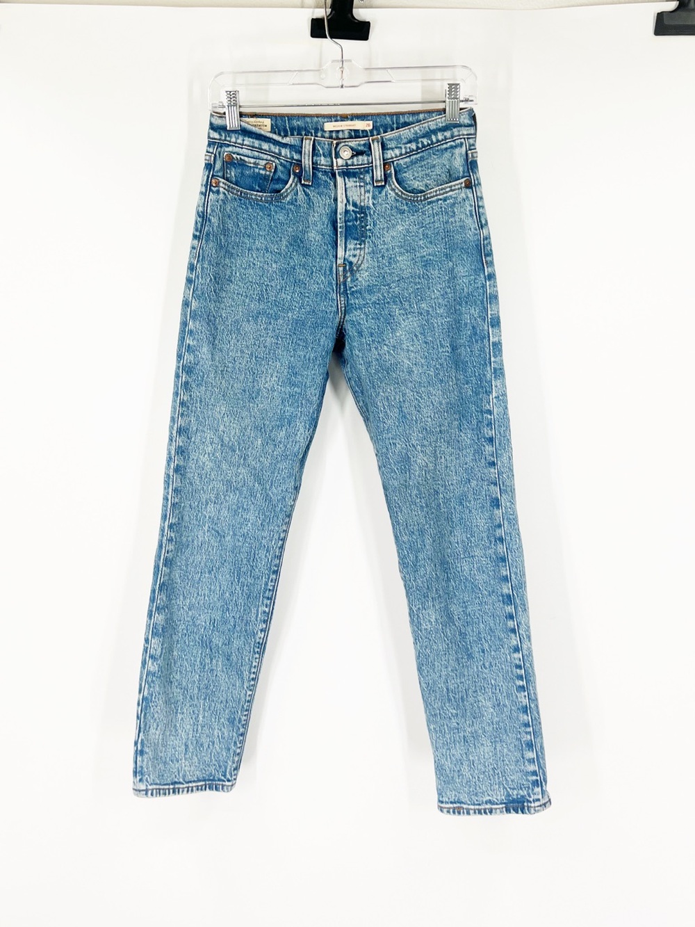 Levi’s Wedgie Straight High Rise Button Fly Jeans High Rise